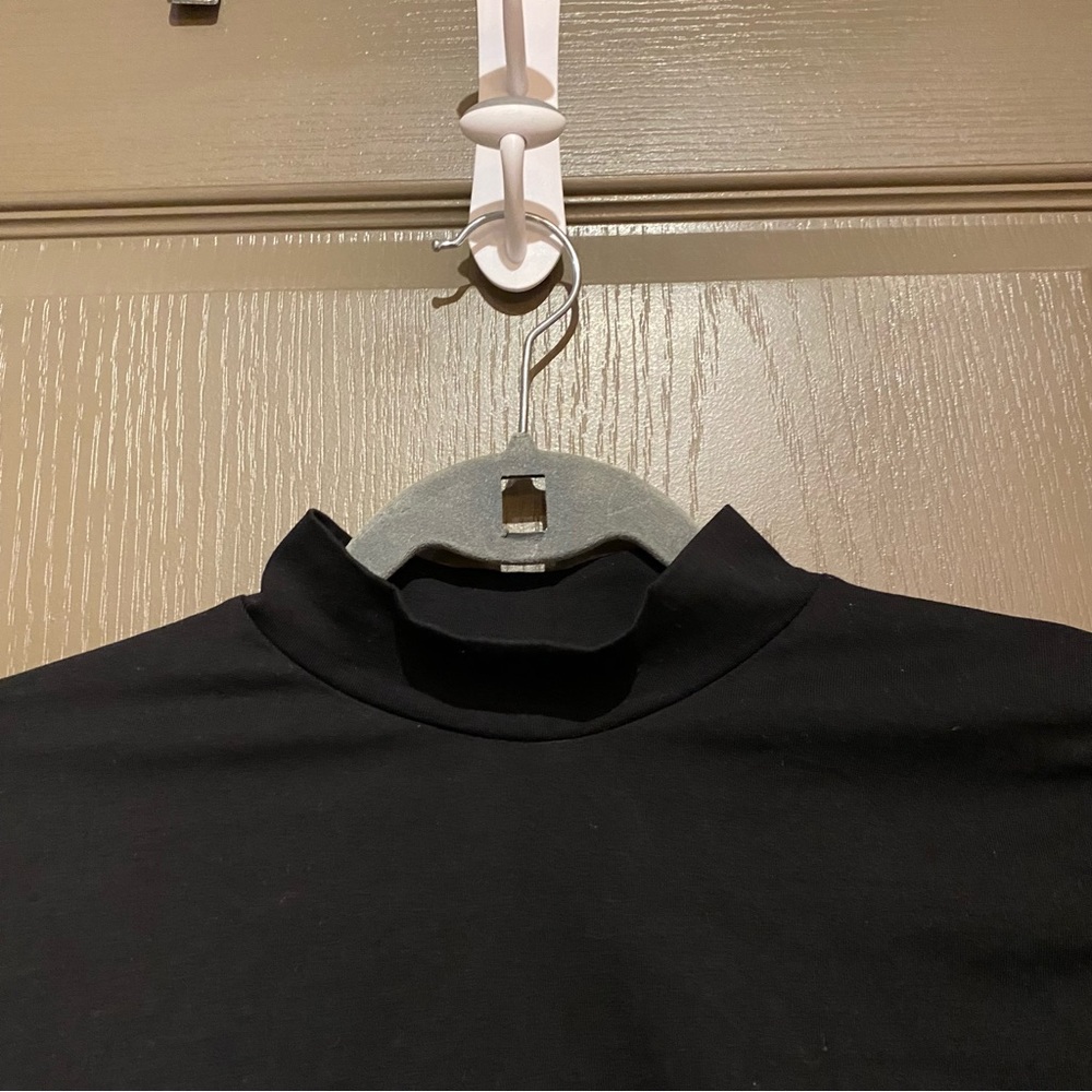 NWOT Zara Cropped Mock Neck Top
Color: Black - Picture 9 of 11